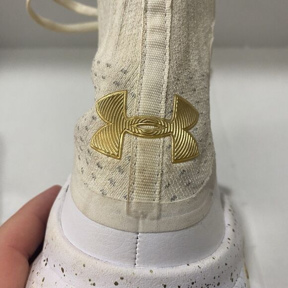 Under Armour Curry 4 Finals More Rings 2017 White Gold 1298306-102 Mens Size 12 main image 15